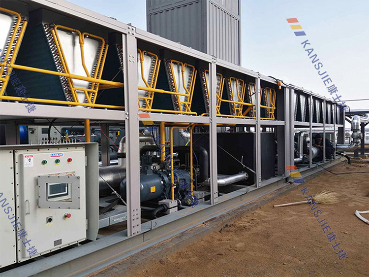 石油化工冷(lěng)水機案例
