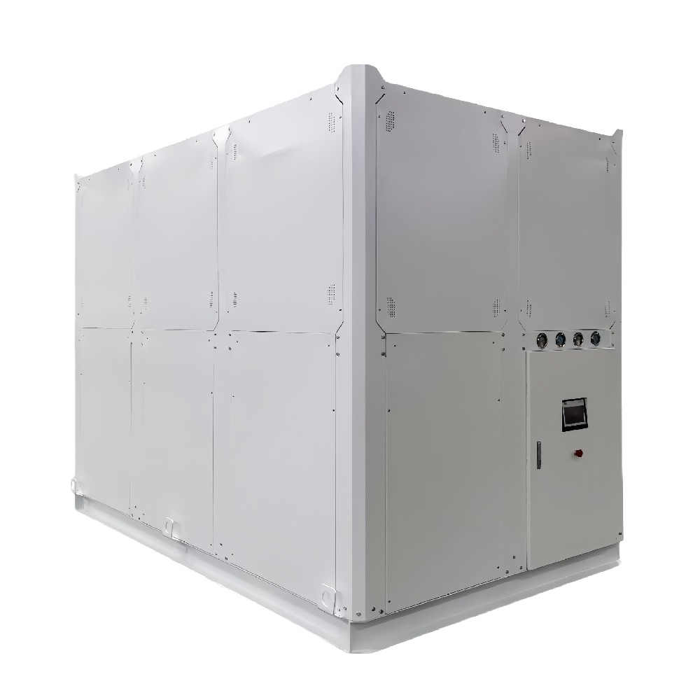 超低溫水冷自(zì)複疊(dié)式機組